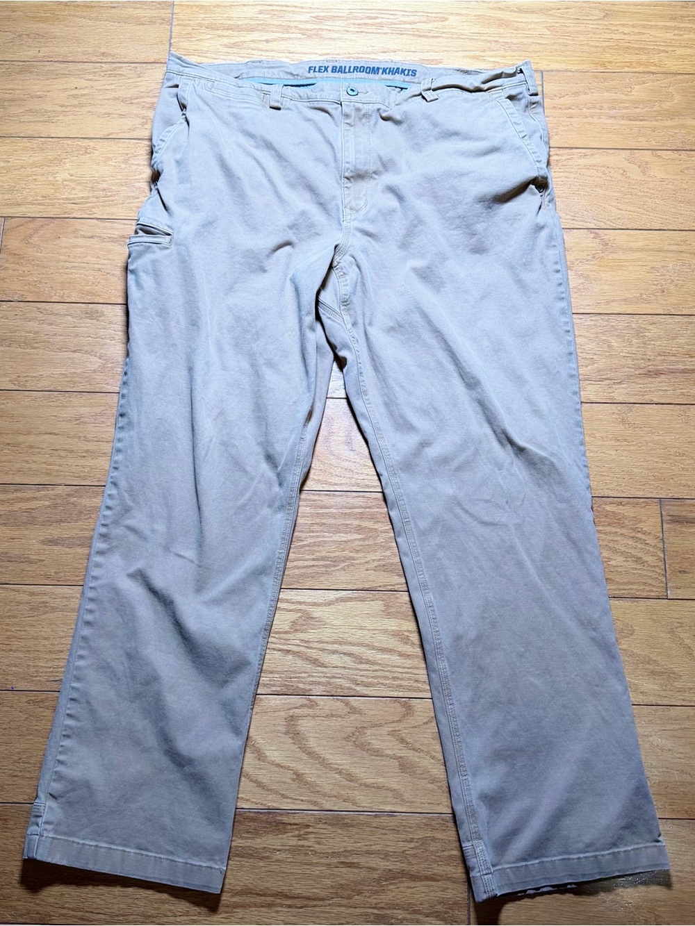 Duluth Trading Co Tan Flex Ballroom Khakis